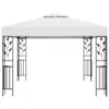 vidaXL Pavillon 3x3 m Weiß 180 g/m² Produktbild-Vorschau 1