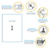 Etiketten transparent glasklar A4 210x297 mm transparent Produktbild-Vorschau 9