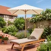 Sekey Rechteckiger Sonnenschirm 200x150 cm Holzoptik, Produktbild-Vorschau 13