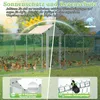 XMTECH Poulailler 5x1x1,5m Enclos pour animaux Enclos Voir les images du produit 8