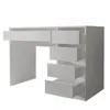 Idohome - Schreibtisch mit Schubladen BELLA 110x77x55 cm Produktbild-Vorschau 12
