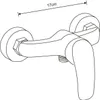 Mexen Fabia DB62 Brausegarnitur, Schwarz - 746504DB62-70 Produktbild-Vorschau 3
