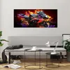 Bilder auf glas - Motorrad Feuer Abstraktion - 120x50cm - Produktbild-Vorschau 6