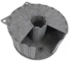 Filz-Katzenhöhle Rondell · grau · 60 x 60 x 29 cm · Produktbild-Vorschau 5