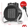 Elektro Heizlüfter Heizgerät mit Thermostat Keramik Produktbild-Vorschau 6