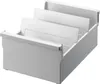 helit H6201382 Karteitrog A5 quer, lichtgrau, unbestückt Podgląd zdjęcia produktu 2