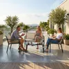 Outsunny tuinmeubelset, zithoek voor 4 personen, ademende Productafbeelding-voorbeeld 6