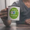 Du bist ein Gott, der mich sieht. Kaffeebecher in schwarz Produktbild-Vorschau 6