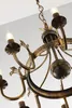 Hanglamp KORONA, 8xE14, klassiek, antiek brons, Jupiter Productafbeelding-voorbeeld 2