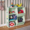 sweeek - Kinderregal, 3 Ablagen und 2 Aufbewahrungsfächer - Produktbild-Vorschau 6