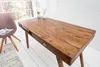 Design Schreibtisch RETRO 120cm braun Sheeshamholz stone Produktbild-Vorschau 9