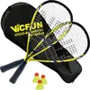 Speed Badminton Junior 100 gelb/schwarz | Badmintonschläger Produktbild-Vorschau 1