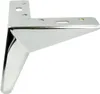 set di 4 gambe per mobili a stella, acciaio inox cromato, Anteprima dell’immagine prodotto 3