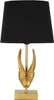 Mauro Ferretti Tischlampe Flügel gold schwarz Ø 25x45 cm Produktbild-Vorschau 2