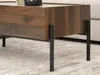 Close-up of the legs and lower part of a wooden coffee table. Náhled obrázku produktu