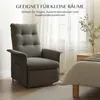 A recliner chair is shown in a bedroom setting next to a bed. Produktbild-Vorschau