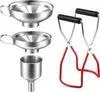 Edelstahl-Trichter-Set, 4-teiliges Produktbild-Vorschau 1