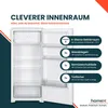 homeX CFB1811E Einbaukühlschrank mit Gefrierfach, 122cm Produktbild-Vorschau 4