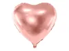 Palloncino in foil cuore 35cm oro rosa Anteprima dell’immagine prodotto 3