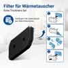 Sockelfilter 3x passend wie Bosch 12007650 Schaumfilter Produktbild-Vorschau 3