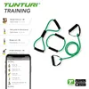 Tunturi 3er Set Fitnessbänder mit Griffen, 140 cm 40 cm 20 Produktbild-Vorschau 3