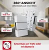 Heidemann Zweiklang-Gong Ibis 8V reinweiß Produktbild-Vorschau 3