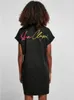 Urban Classics - Damen Rainbow T-Shirt Kleid BLACK XS Produktbild-Vorschau 9