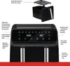 alpina Double Airfryer XXL - Air Fryer 2 Kammern von 4L - Produktbild-Vorschau 25