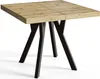 Quadratischer Esszimmertisch RICO, ausziehbarer Tisch, Produktbild-Vorschau 1