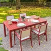 Table de jardin extensible - Santorin - aluminium Voir les images du produit 4