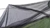 A close-up view of a hammock's mosquito net and suspension system. Podgląd zdjęcia produktu
