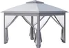 Outsunny Pavillon 3,3x3,3m, wasserabweisend Winterfest Produktbild-Vorschau 1