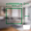 LED Deckenleuchte 14W 3000 lm 4000 K 3x42x42 cm Tava weiß Produktbild-Vorschau 22