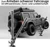 STAHLWERK Ozubený zdvihák 48" 3t 104 cm Farm Jack tycový Náhľad obrázku produktu 2