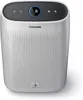 A white Philips air purifier with a black top panel displaying controls and a digital display. Produktbild-Vorschau