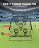 VEVOR voetbaltrainerwerpnets, trainingsnet (208 x 91 x 189 Productafbeelding-voorbeeld 3