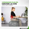 Tunturi Anti Burst Fitness bal met Pomp - Yoga bal 75 cm - Productafbeelding-voorbeeld 6
