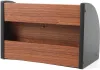 A product shot of a wooden desk organizer. Podgląd zdjęcia produktu