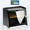 Vilde | Bambusový chlebník 2 patra - Černý - Dvoupatrová Náhled obrázku produktu 5