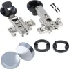 Glasvitrinen-Topfband paarweise Topfscharniere Ø 26mm matt Produktbild-Vorschau 1