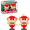 A product shot of a Funko Pop! 2-pack featuring Tweedle Dee and Tweedle Dum from Alice in Wonderland, shown both in its packaging and as individual figures. Náhľad obrázku produktu