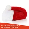 Nordstern Weihnachtsmütze für Erwachsene - Rot Weiße Produktbild-Vorschau 6