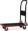 Chariot à plate-forme Humberg Transport HM-505 noir-rouge Voir les images du produit 3