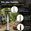 Dunlop Digitale Fahrradpumpe - Fahrrad Pumpe mit Digitalem Produktbild-Vorschau 4