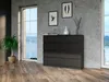 Breite Kommode mit Schubkästen TAAVI –⁠⁠⁠⁠⁠⁠ schwarz Produktbild-Vorschau 7