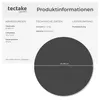 tectake® Pool-Solarfolie rund und selbstschwimmend Produktbild-Vorschau 5