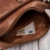 Paolo Peruzzi Herren Umhängetasche Echtleder Reißverschluss Produktbild-Vorschau 12