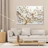 Leinwandbild Goldener Kirschbaum in voller Blüte, 3D 60x40 Produktbild-Vorschau 2