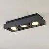 Arcchio Deckenstrahler Ronka, 50 cm, 3-flammig, grau, GU10 Produktbild-Vorschau 2