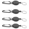 4 pièces Porte-clés extensible avec mousqueton - Support en Voir les images du produit 5